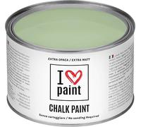 I LOVE CHALK PAINT Colore Salvia 375 ml - Senza Carteggiare Colora Mobili, Pareti e Oggetti - Senza solventi e formaldeide - Inodore a base di acqua