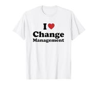 I Love Change Management Student Major Graduation Maglietta