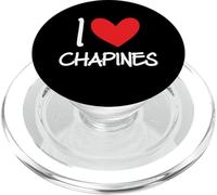 I Love Chapines Guatemala Quetzal 502 Antigua Maya Guate PopSockets PopGrip per MagSafe