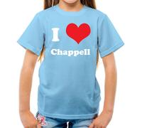 I Love Chappell - T-Shirt - Canzone Love Ventola Buono Fortuna Babe Tour Festa