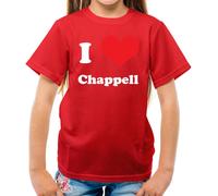 I Love Chappell - T-Shirt - Canzone Love Ventola Buono Fortuna Babe Tour Festa