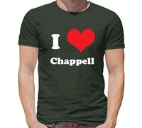 I Love Chappell - T-Shirt - Canzone Ventola Buono Fortuna Babe Tour Concerto