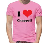 I Love Chappell - T-Shirt - Canzone Ventola Buono Fortuna Babe Tour Concerto