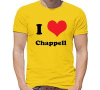 I Love Chappell - T-Shirt - Canzone Ventola Buono Fortuna Babe Tour Concerto