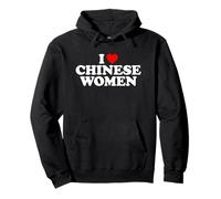 I Love Chinese Women Felpa con Cappuccio