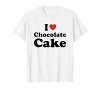I Love Chocolate Cake Maglietta