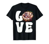 I Love Christmas Graphic for Kitten Lover Cute Winter Cat Maglietta