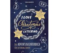 Landschutzer, C-I Love Christmas Lettering - Das Adventskal - (Germa Book NUOVO
