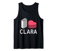 I Love Clara Nome Personalizzato Clara Canotta