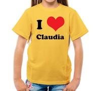 I Love Claudia - T-Shirt - Traitor Traitors Show Televisivo Divertente Winkleman