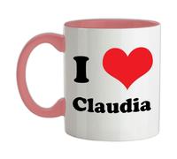I Love Claudia - Tazza IN Ceramica - Traitor TV Show Divertente Winkleman