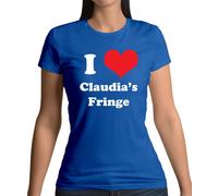 I Love Claudias Frangia - T-Shirt - Traitor Traitors Show Televisivo