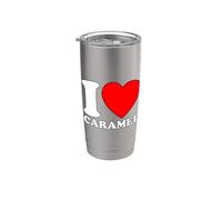 I Love Coffee Bicchiere termico in acciaio inox doppia parete