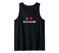 I Love Cold Calling - Cuore - Software di Vendita del Call Center Canotta