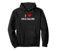 I Love Cold Calling - Cuore - Software di Vendita del Call Center Felpa con Cappuccio
