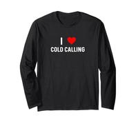 I Love Cold Calling - Cuore - Software di Vendita del Call Center Maglia a Manica