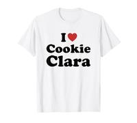 I Love Cookie Clara Maglietta