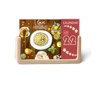 I love cooking eggs Honey 2022 - Calendario da tavolo per 12 mesi