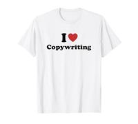 I Love Copywriting Funny Humor Retro Maglietta