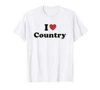 I Love Country Maglietta