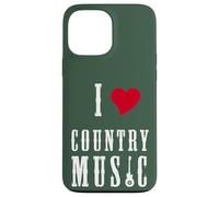 I Love Country Music Guitar Band Concert Heart Custodia per iPhone 13 Pro Max