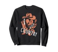 I LOVE Country Pop Music - Tween Girls Modern Country Pop Felpa