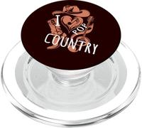I LOVE Country Pop Music - Tween Girls Modern Country Pop PopSockets PopGrip per MagSafe