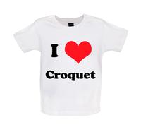 I Love Croquet - Bambino T-Shirt / Body - Player Equipment Sport Set Gioco