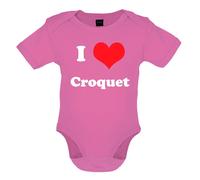 I Love Croquet - Bambino T-Shirt / Body - Player Equipment Sport Set Gioco