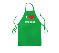 I Love Croquet - Unisex Bambini Grembiule - Giocatore Equipment Sport Set Gioco