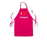 I Love Croquet - Unisex Bambini Grembiule - Giocatore Equipment Sport Set Gioco