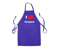 I Love Croquet - Unisex Bambini Grembiule - Giocatore Equipment Sport Set Gioco