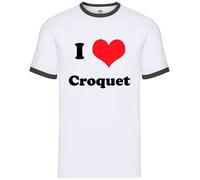 I Love Croquet - Uomo Suoneria - Player Equipment Sport Set Gioco Giardino