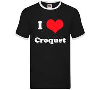 I Love Croquet - Uomo Suoneria - Player Equipment Sport Set Gioco Giardino