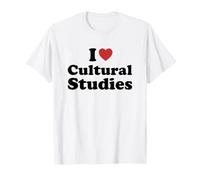 I Love Cultural Studies Student Major Graduation Maglietta