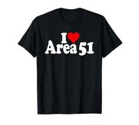 I Love Cuore Area 51 Nevada Maglietta