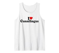 I Love Cuore Cunnilingus Canotta