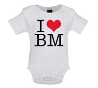 I Love Cuore Iniziali Bm - Bambino T-Shirt / Body - Love Ventola Barry Concerto