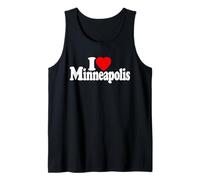 I Love Cuore Minneapolis Minnesota Canotta