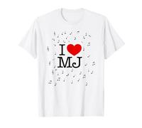 I Love (Cuore) MJ Maglietta