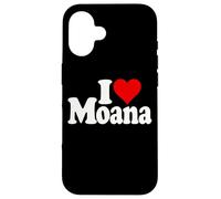 I LOVE CUORE MOANA NOME SU UN TEE Custodia per iPhone 16