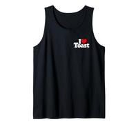 I LOVE CUORE TOAST TOASTER PANE A FETTE Canotta