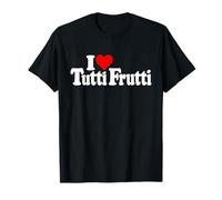 I Love Cuore Tutti Frutti SAPORI FRUTTATI Maglietta