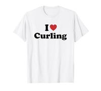 I Love Curling Maglietta