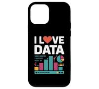 I Love Data Grafici Binari Grafici Custodia per iPhone 12 mini