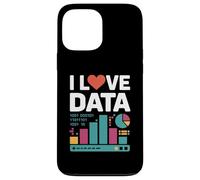 I Love Data Grafici Binari Grafici Custodia per iPhone 13 Pro Max