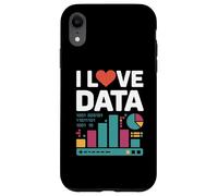 I Love Data Grafici Binari Grafici Custodia per iPhone XR