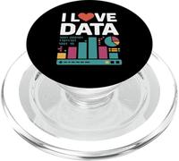 I Love Data Grafici Binari Grafici PopSockets PopGrip per MagSafe
