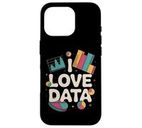 I love Data Insightful Analytics Graph Custodia per iPhone 16 Pro