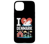 I Love Denmark Swan House Mulini a vento Custodia per iPhone 15 Plus